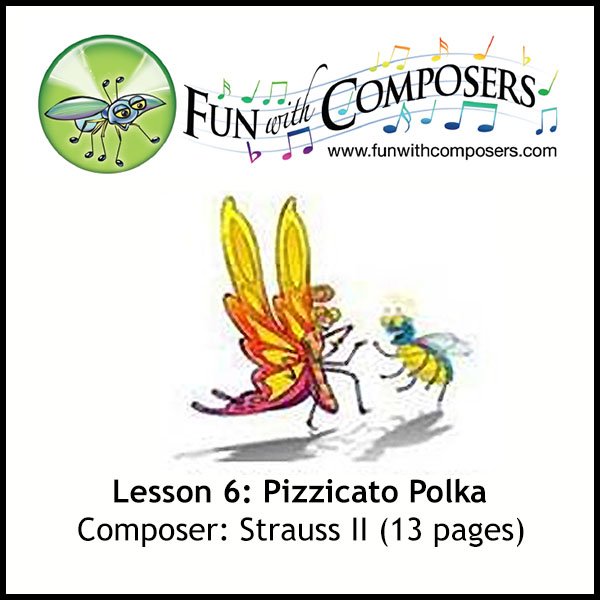 Fun with Composers - Pizzicato Polka (Strauss II)